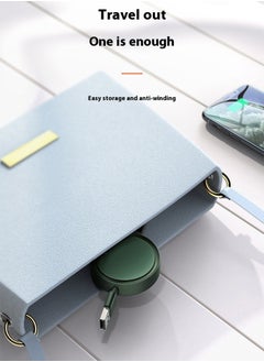 UChic Multi Charging Cable, 3 in 1 Stretchable Charger Cable, Portable USB Cable Universal Charging Cord with Type-C, Micro USB and IP Port for Cell Phones, Indoor Outdoor Travel Use  - Image 5