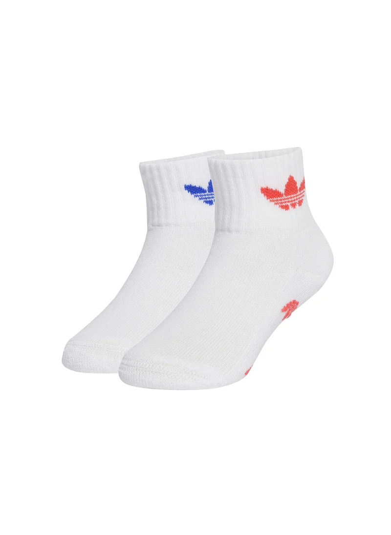 اديداس اوريجينالز Kids 2 Pack Anti Slip Socks