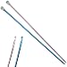Hobekoee 2Pcs Tunisian Crochet Hook 55mm 6mmExtra Long Crochet Hook 138in Afghan Crochet Needles Aluminum Tunisian Crochet for BeginnerCrochetingKnitting Lovers - Image 2