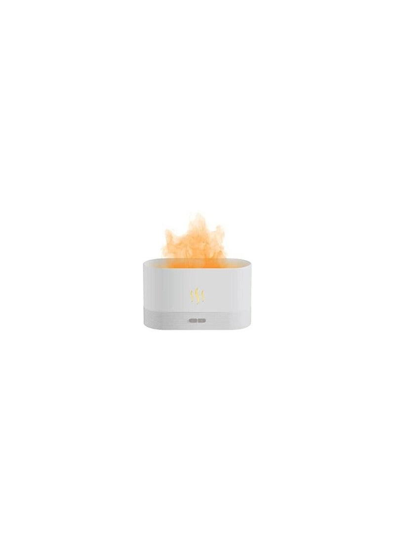 Desktop Electric Aromatherapy Diffuser Flame Pattern Light 240ml  - Image 2