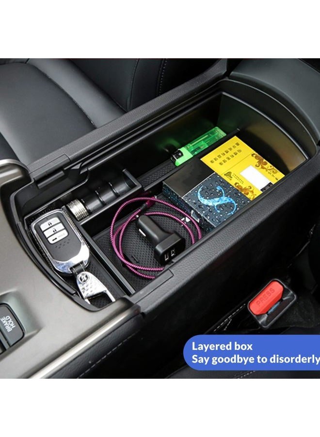 JOJOMARK for Honda Accord 2018 2019 2020 2021 Accessories Center Console Tray Organizer(NOT fit for Manual Transmission) - Image 3