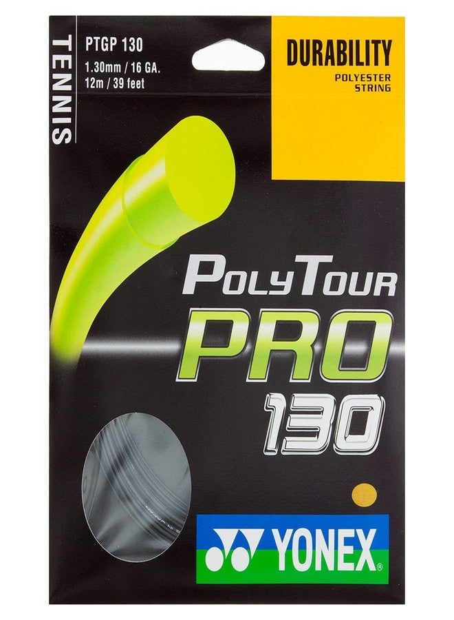 يونيكس مجموعة أوتار التنس YONEX Poly Tour Pro 130 (16 غرام، جرافيت) - Image 1