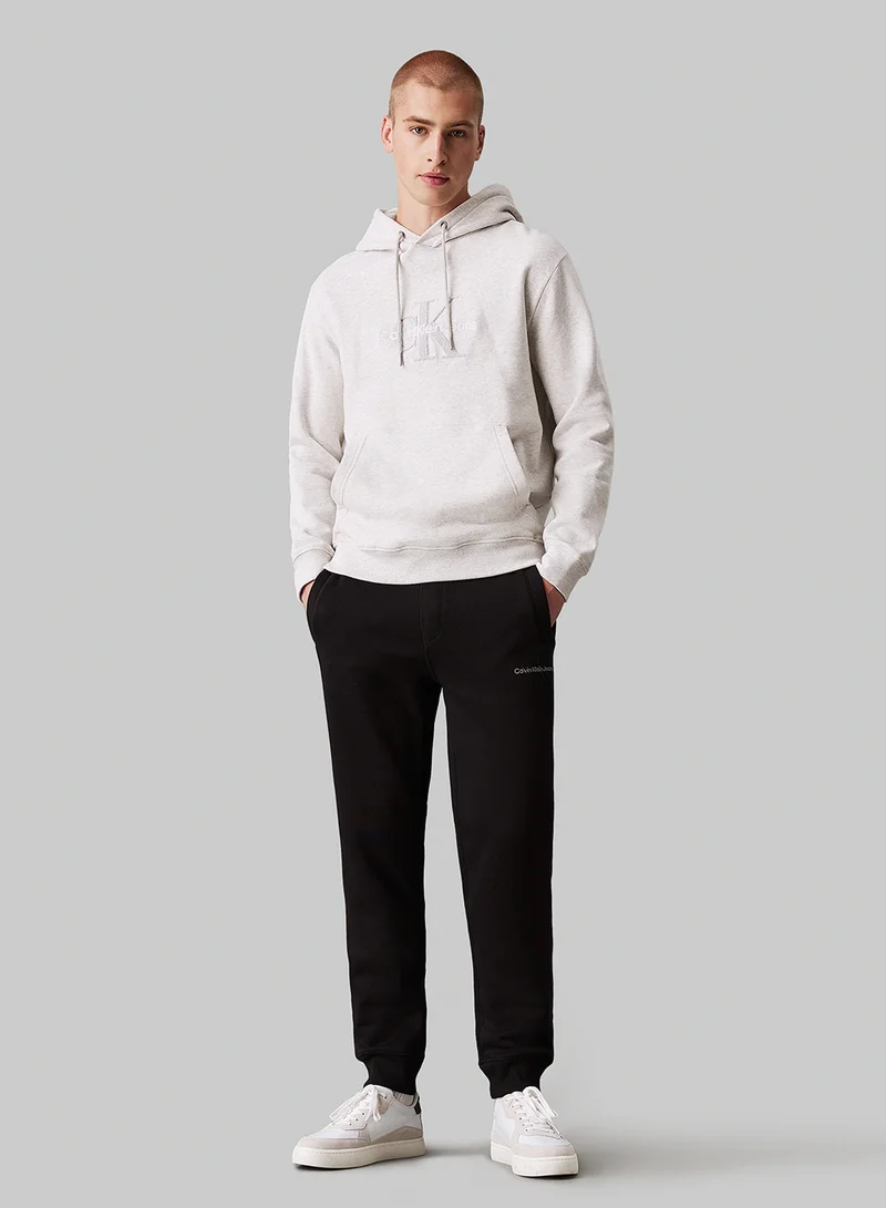 Calvin Klein Jeans Logo Print  Drawstring Sweatpants