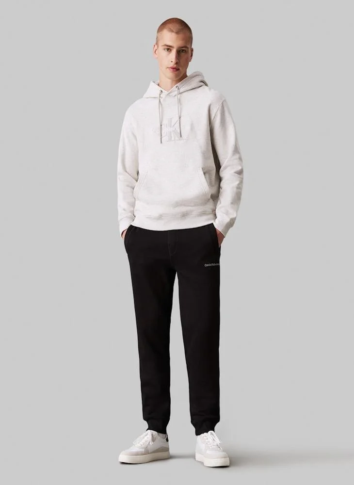 Calvin Klein Jeans Logo Print  Drawstring Sweatpants