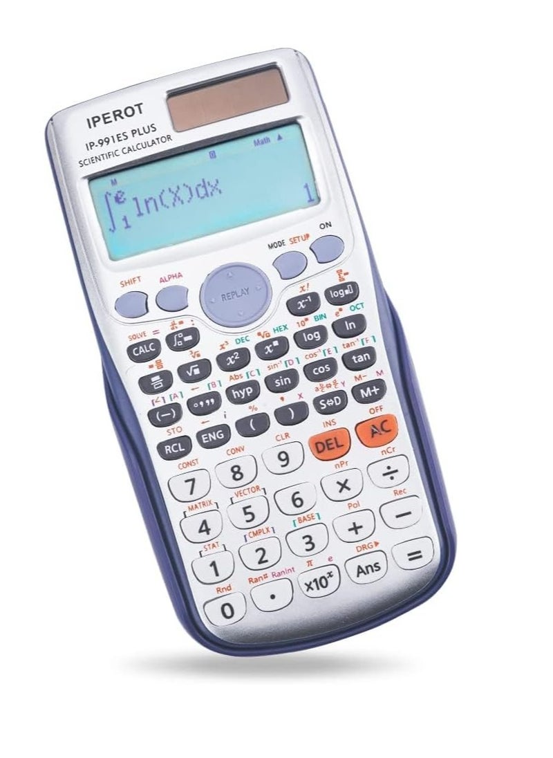 SYOSI - Scientific Calculators Scientific Calculator Large Screen 417 Functions Calculators Very Suitable for High School and College Students Calculus Algebra and Other Math - Image 1