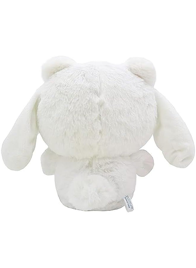 DURKU Cartoon Kawaii White Bear Plush Doll, 8-inch Soft Stuffed Animal Pillow for Kids, Cute Birthday Gift for Girls - Image 2