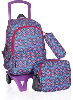 Cambridge Polo Club PLCAN2079 T 328 Y Primary School Bag Set with Wheelchair  - Image 1