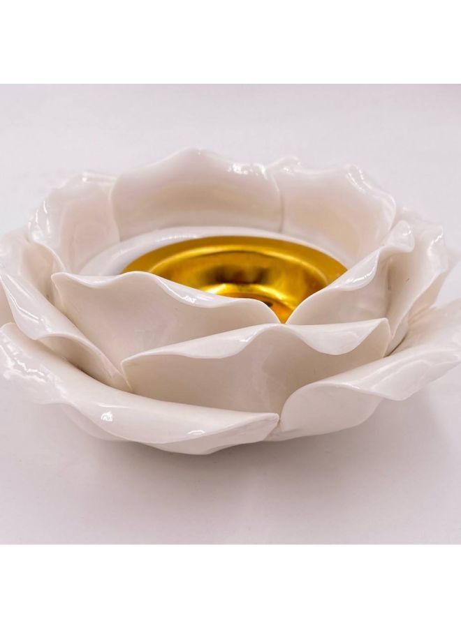 Luxurious Incense Burner Rose Shape  - Image 1