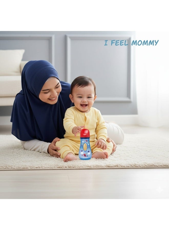 Momeasy 8oz/240ML Wide Neck Feeding Bottle 44768 Blue - Image 3