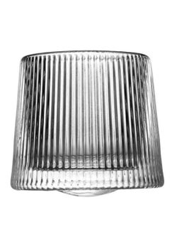 Vitacelli Rotatable Tumbler Crystal Glass Cups,160ML Drinking Glasses with Creative Walnut Coasters  - Image 5