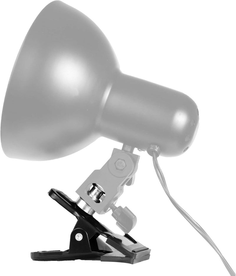 SLOW DOLPHIN Photo Studio Heavy Duty Metal Clamp Holder with 5/8 Light Stand and Umbrella Reflector Holder(2 PCS) - Image 4