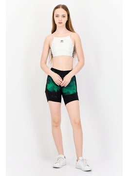 Adidas Women Slim Fit Brand Logo Running Shorts, Black  - Image 3