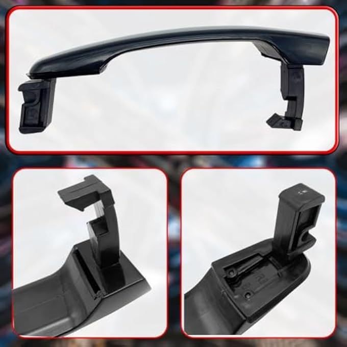 rayihni Exterior Door Handle Compatible With 20052009 Equinox Malibu 20052010 Torrent G6 WKeyhole Replace 22672194 Prime Black Front Left Side - Image 5