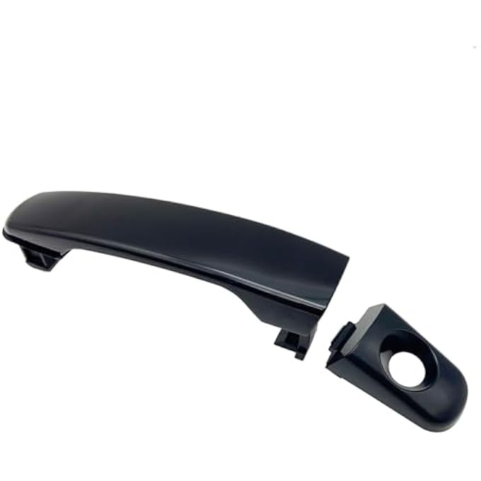 rayihni Exterior Door Handle Compatible With 20052009 Equinox Malibu 20052010 Torrent G6 WKeyhole Replace 22672194 Prime Black Front Left Side - Image 1