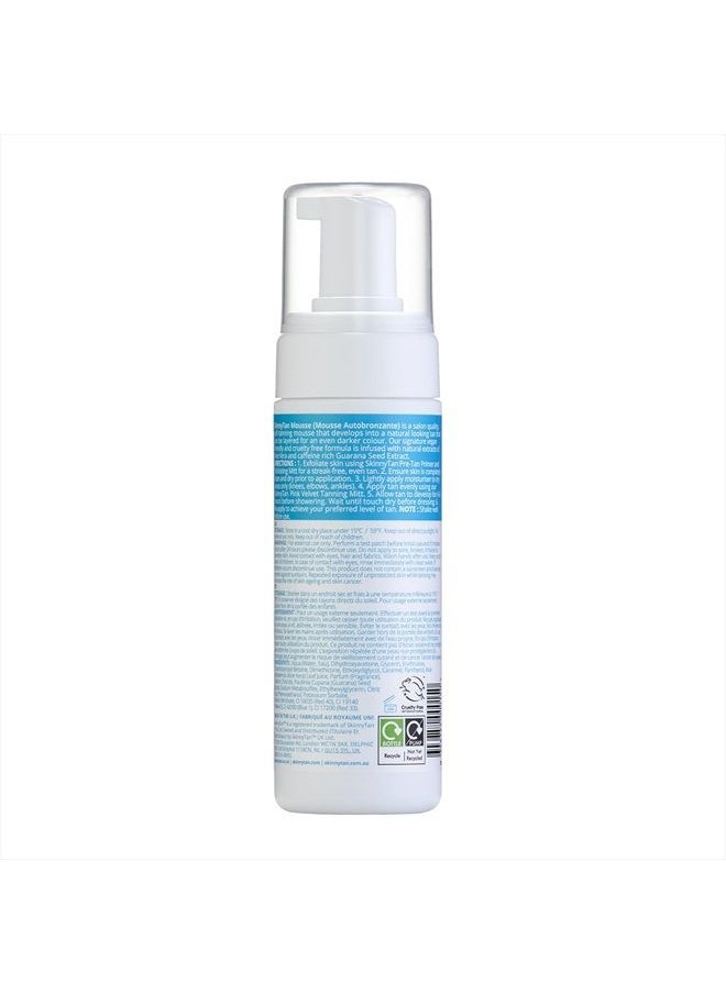 Skinny Tan Self Tanning Mousse | Natural Looking Medium Instant Self Tanner | Streak-Free, Long-Lasting Sunless Tan, 5.0 Oz.  - Image 2
