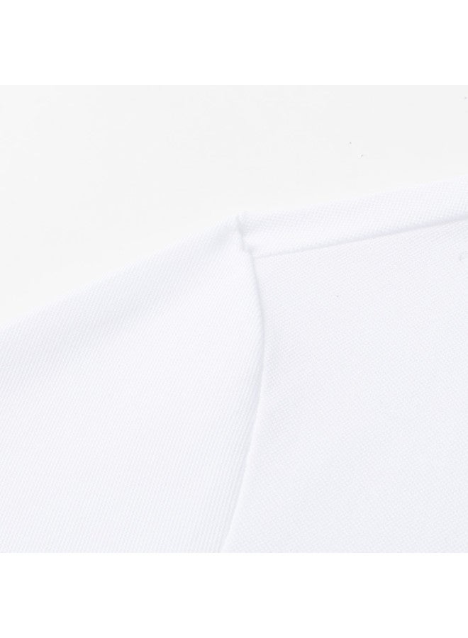 Tucano summer Short Sleeve Acetate Mulberry Silk Linen Cotton Business Casual Polo Shirt T-shirt Top - Image 4