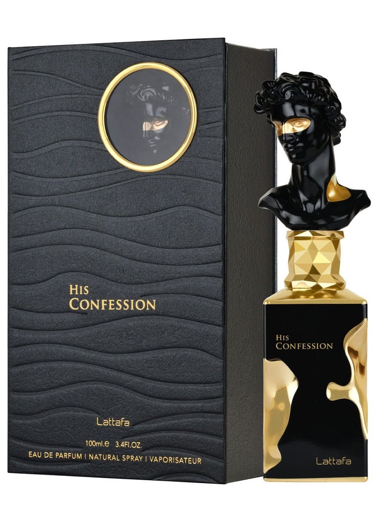 Lattafa Lattafa His Confession For Men Eau De Parfum 100ml  - Image 1