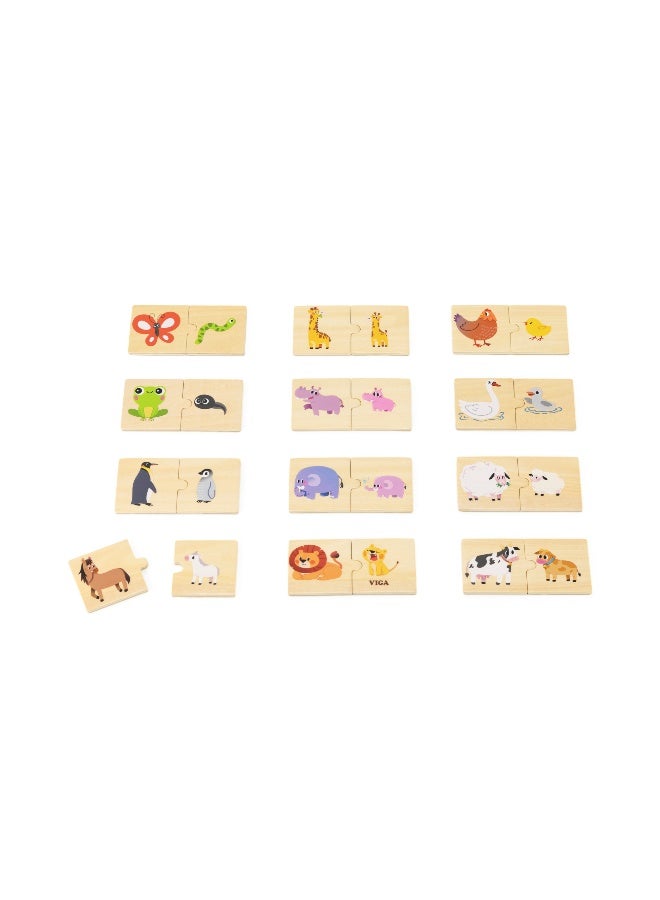 Viga Mom & Baby Puzzle Set - Image 2