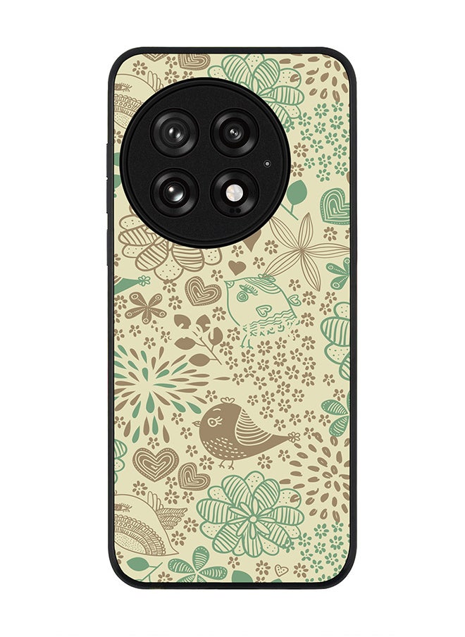 Stylizedd For OnePlus 13 5G Case,Slim fit Camera Protection, Shockproof Thin Phone cover  - Cozy Garden  - Image 1