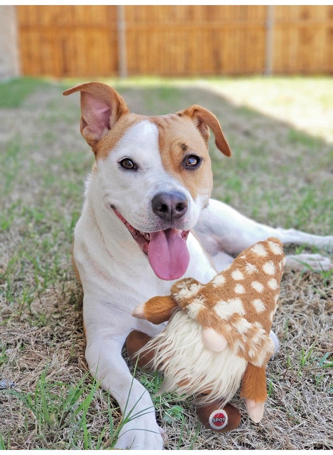 سبوت لعبة سبوت وودسي غنوم للكلاب - ناعمة، محشوة، تصدر صوت صرير، مصنوعة من القماش المخملي، مناسبة للكلاب والجراء المتوسطة والكبيرة، تُثري الحيوانات التي تمضغ وتحتضن بسهولة، 12 بوصة، ألوان متنوعة - Image 5