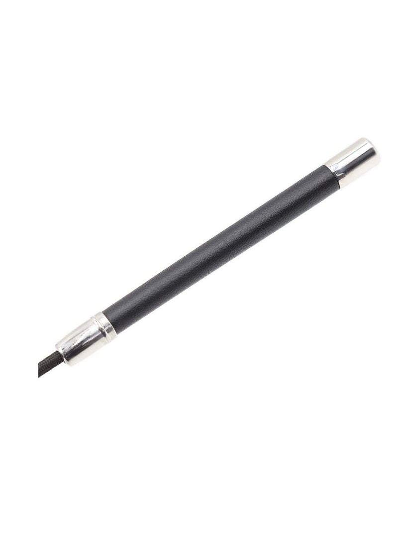 Captaintech Real Riding Crop Jump Bat with Leather Top, Slapper Horse Whip Black Crops for Horses Equestrianism - Image 5