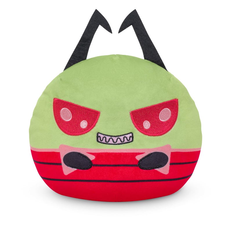 TeeTurtle Reversible Invader Zim Zim + Human Disguise 6-Inch Two-Sided Flip Plush Toy with Embroidered Details - Cute Mini Collectible Plush for Kids, Teens, and Adults - Image 1
