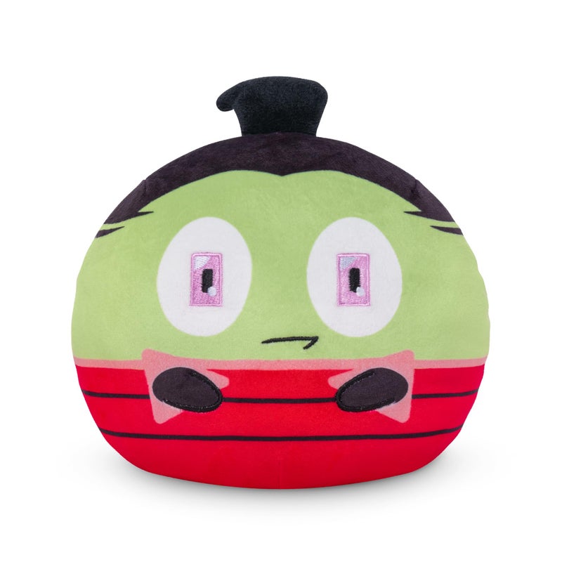TeeTurtle Reversible Invader Zim Zim + Human Disguise 6-Inch Two-Sided Flip Plush Toy with Embroidered Details - Cute Mini Collectible Plush for Kids, Teens, and Adults - Image 2
