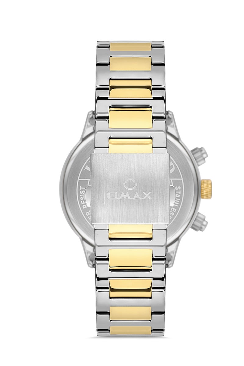 OMAX Men's Wrist-Watch | Analog | Stainless Steel Band | Elegant Design - Image 3