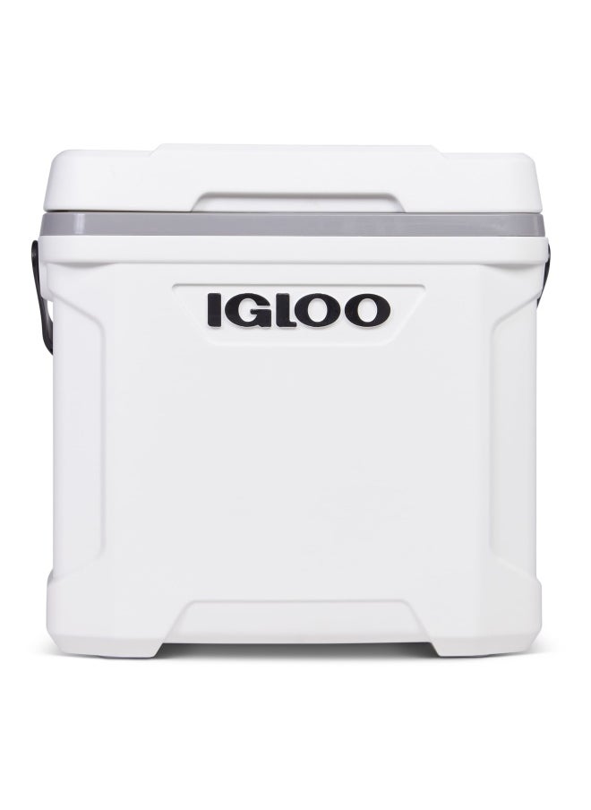 Igloo Latitude Marine Ultra 30QT Cooler Box - White / Moonscape Gray  - Image 1