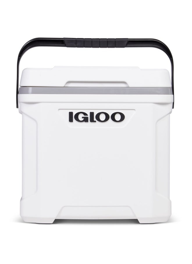 Igloo Latitude Marine Ultra 30QT Cooler Box - White / Moonscape Gray  - Image 2