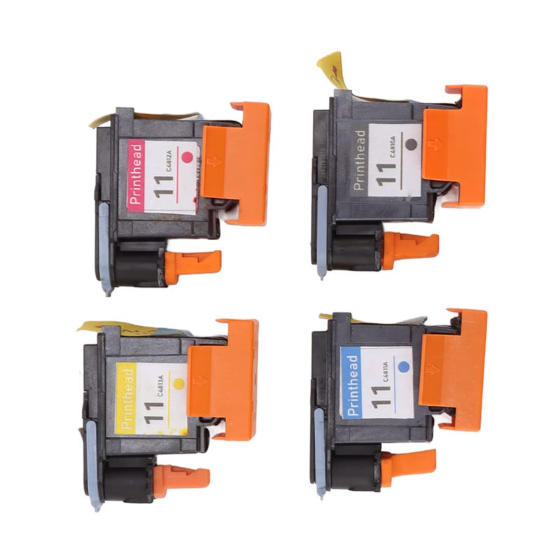 رأس الطباعة نارووت لطابعة HP 11 بالألوان ماجنتا وأسود وسماوي وأصفر لطباعة سلسة لتصميم الجيت