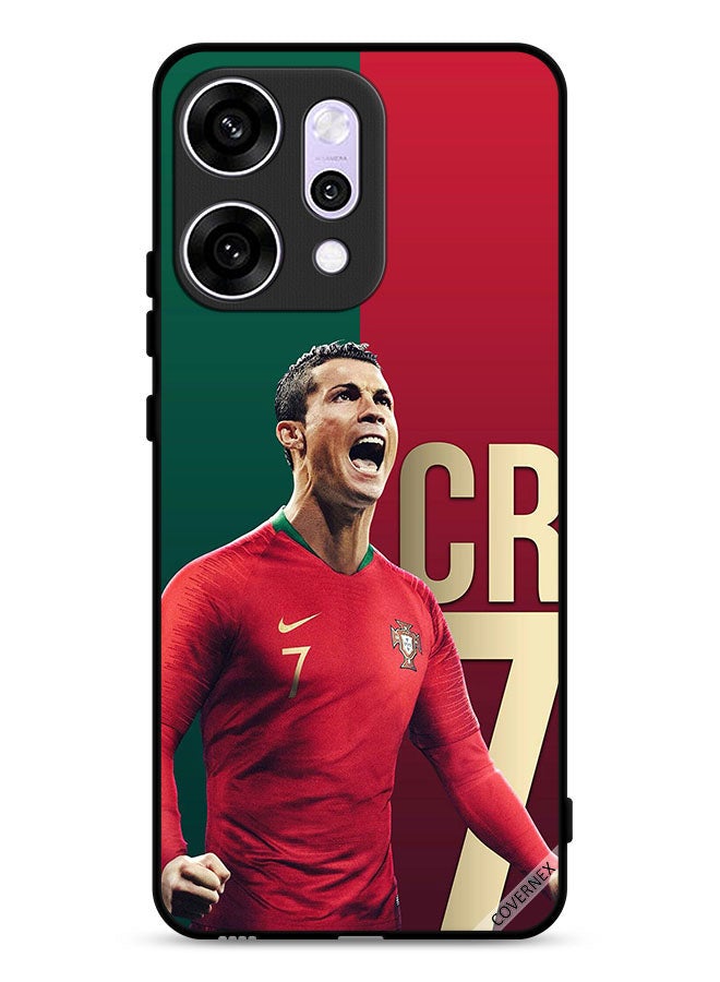 Covernex Oppo Reno14 Pro Protective Case Cover Cristiano Ronaldo Portugal Team Collection - Image 1
