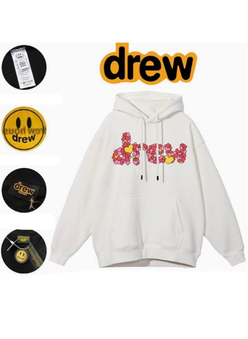 drew - New Drew Love Smile Hoodie - Image 1