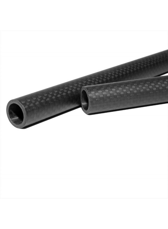 NICEYRIG عصا من ألياف الكربون 15 مم بطول 12 بوصة لنظام دعم القضبان، حامل كتف DSLR، عبوة من 2-011 - Image 2