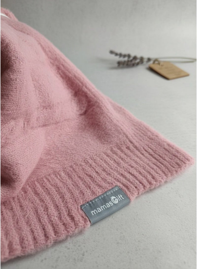 Mamas Gift Mams Gift Mohair Blanket PINK 80X120 - Image 1