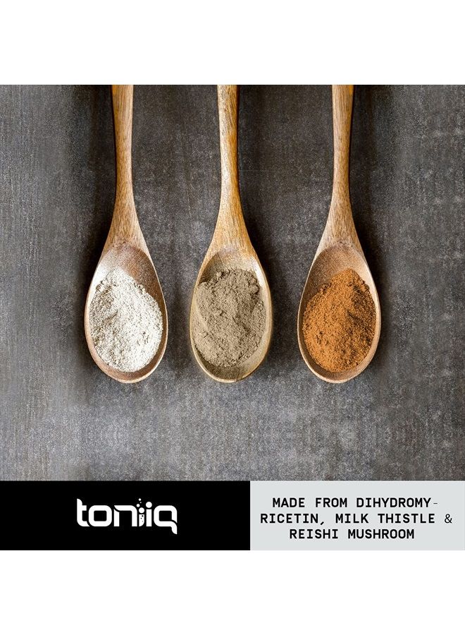Toniiq Ease with DHM - Full Liver Support for a Night Out - 120 Capsules - 50x Super Concentrated Extract - Image 4