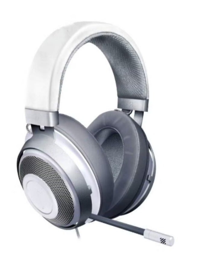 Multi-Platform Wired Gaming Headset, Clear & Powerful Sound, Thicker Headband Padding, Play Comfortably For Hours - Mercury White