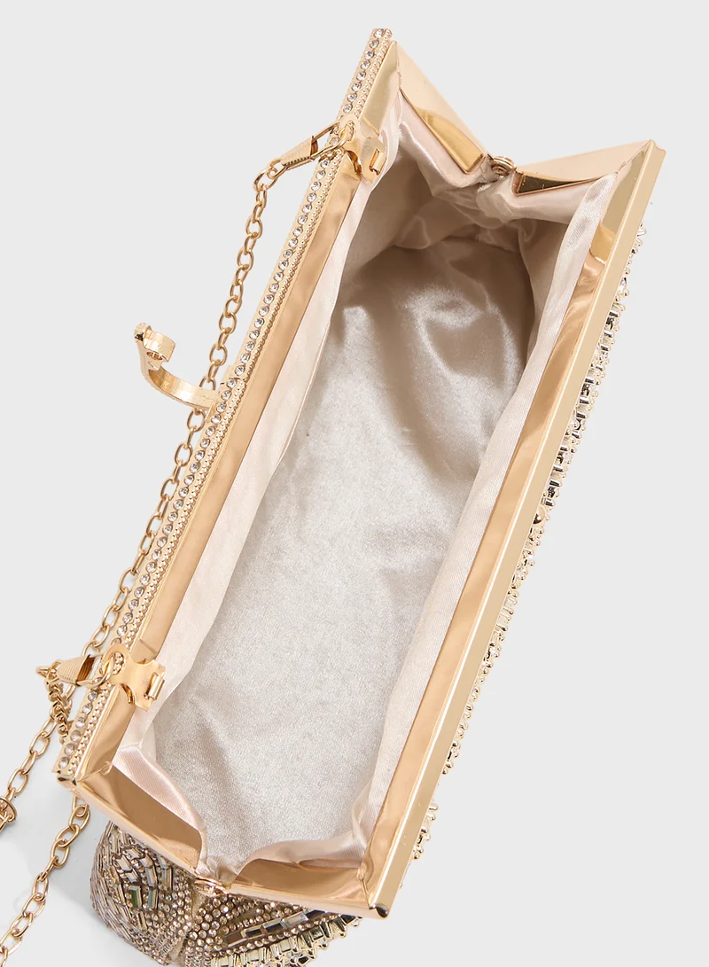 Khizana Ladies Sparkly Clutch Bag