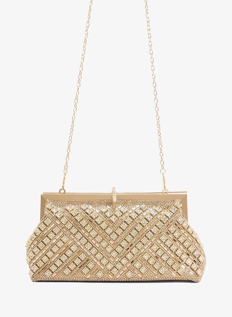 Khizana Ladies Sparkly Clutch Bag
