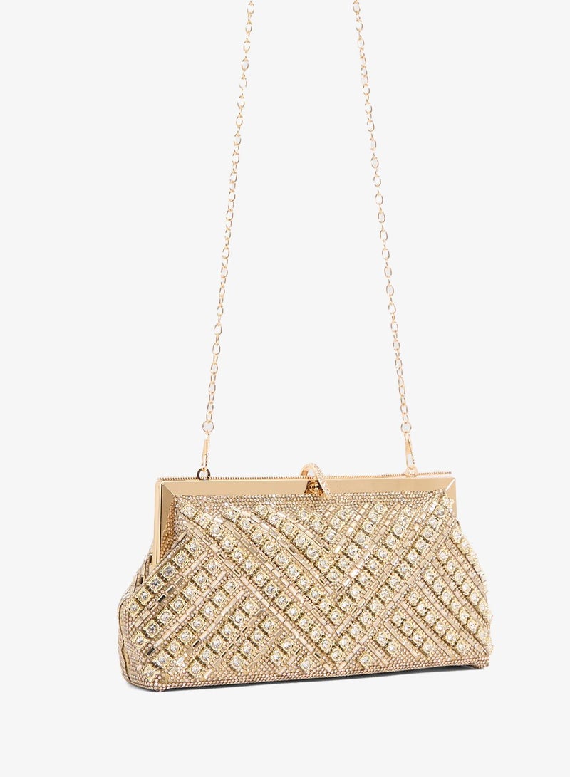 Khizana Ladies Sparkly Clutch Bag - Image 3