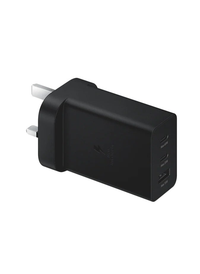 SP - Super Fast Charger And Cable Set PD 65W 3-Port Type-C Plug QC 3.0 USB-C compatible With iPhone 14,iPad Pro, Galaxy S24 - Image 1
