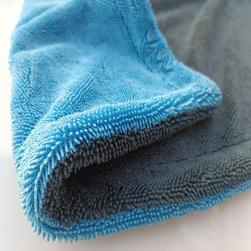 Sanfly Microfibre Cleaning Cloths, Two-Layer Thickened Car Wash Towel Absorbent Car Washing Cloth Drying Car Towel for Household - Image 5