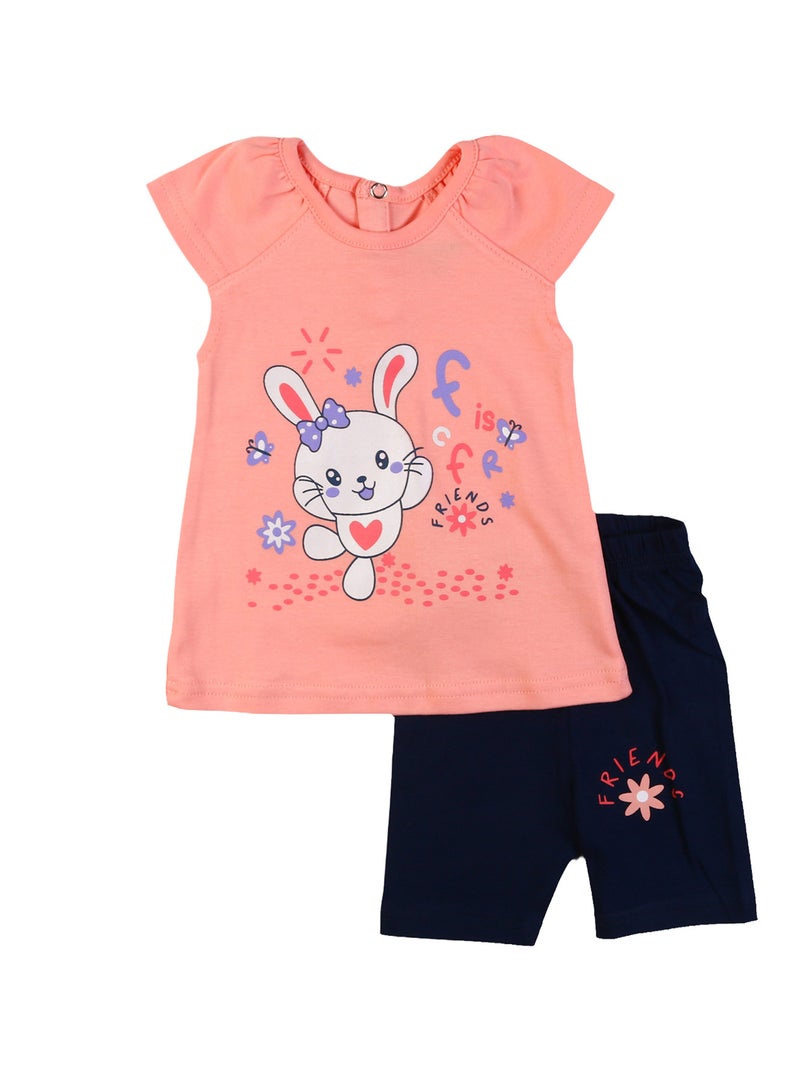Zercon Summer Pajama Set for Newborn Babies 6241 - Image 1