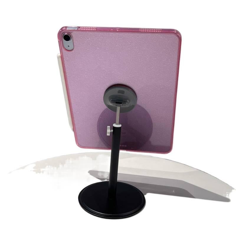 DGG Pink Transparent Clear Back iPad Case for iPad Mini - Image 4