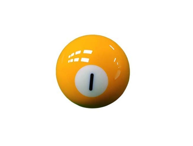 JBB American Pool Ball (Number 1) - Image 2