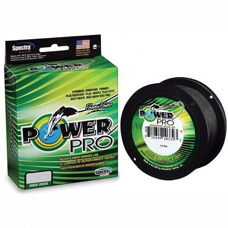 POWER PRO Spectra Fiber Braided Fishing Line, Hi-Vis Yellow, 500YD/80LB - Image 2