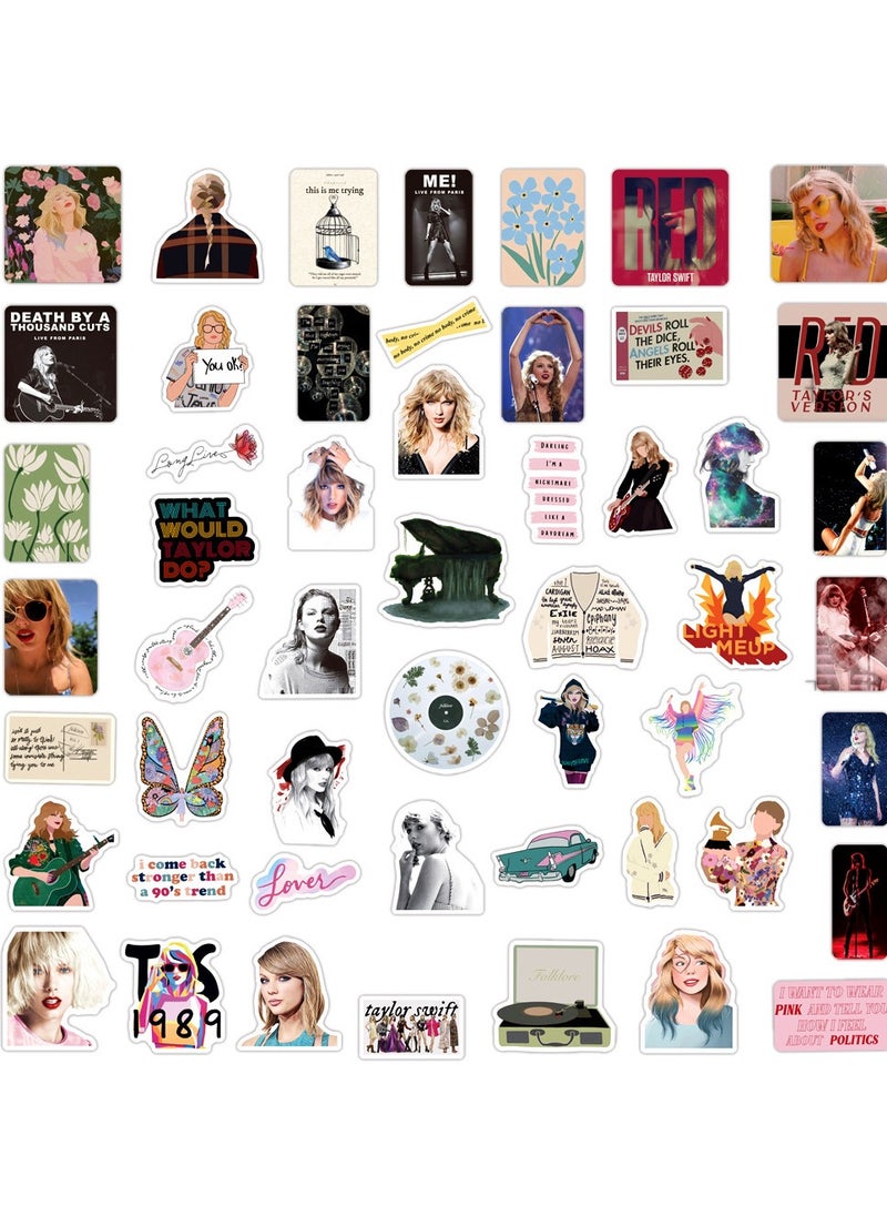 EHOME - 100-Pcs Taylor Swift Singer Creative Graffiti Stickers - Image 1