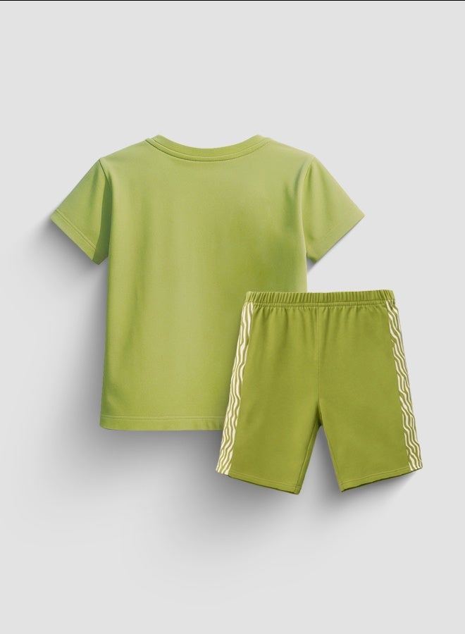 Y&CO Zebra Square Pj Set - Image 2