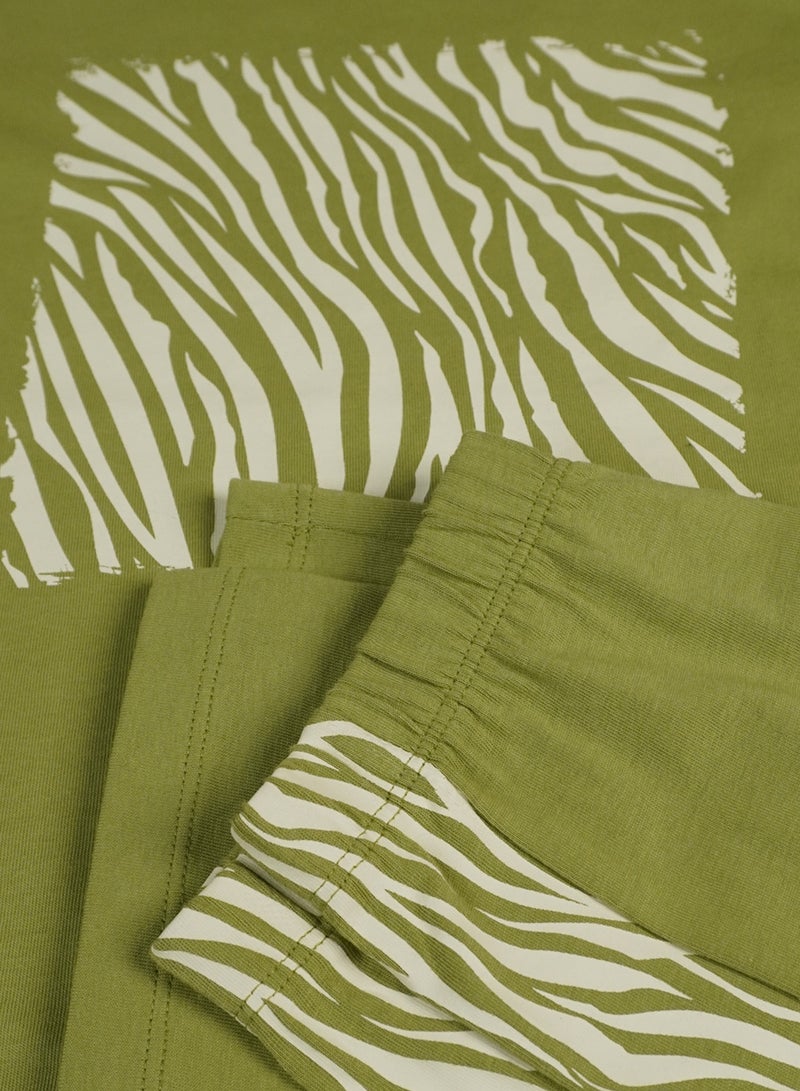 Y&CO Zebra Square Pj Set - Image 4