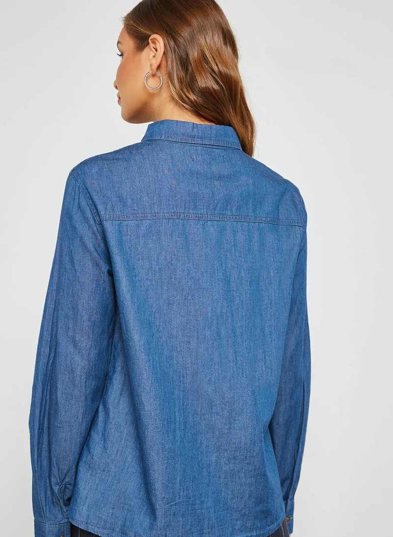 FOREVER 21 Chambray Shirt